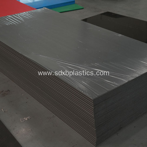 Textured Polypropylene Sheet Black